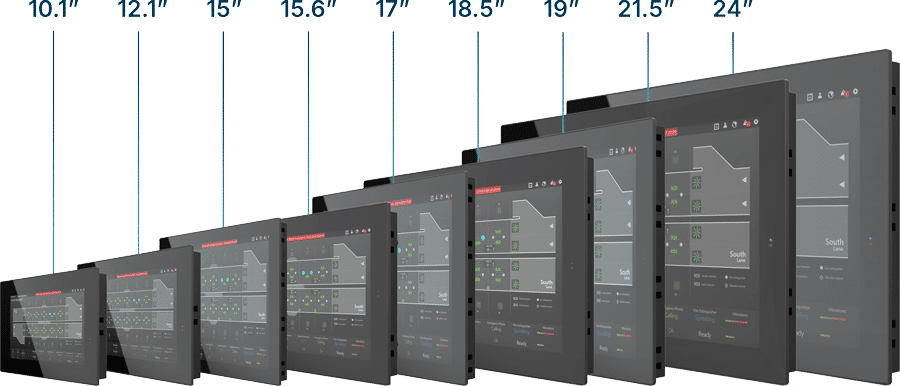 Panel PC industriali da 10 a 24 pollici PPE 4000 slim