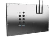 Panel PC industriale in acciaio inox full IP 65 CPE 4000 vista posteriore