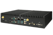 PC box fanless embedded industriale wall-mount WMT 501 connettori B7