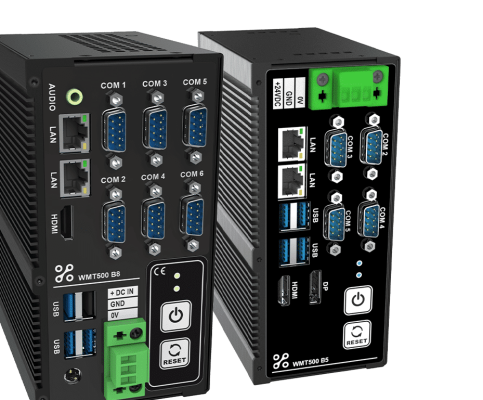 Mini PC box industriale WMT 500 compatto e a basso consumo energetico