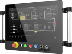 Progettazione monitor custom consolle di comando industriale